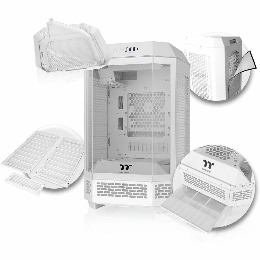 Thermaltake The Tower 250 Snow Mini Tower Chassis Thermaltake The Tower 250 Snow Mini Tower Chassis